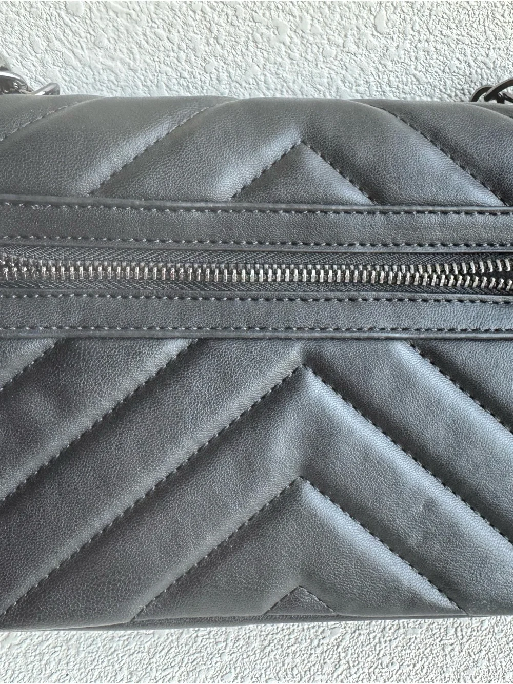 Valentino Orlandi Black Chain-Handle Shoulder Bag